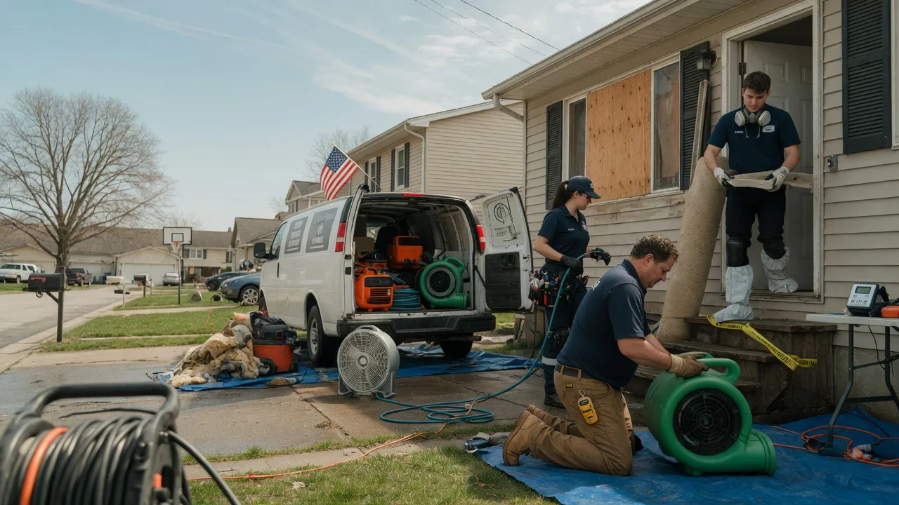 Water Damage Restoration in Orlando, OK near me